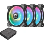 Thermaltake Riing Duo 14 RGB Radiator Fan TT Premium Case Fan 140mm με Σύνδεση 4-Pin PWM 3τμχ - Image 1