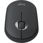 Logitech Pebble M350 Ασύρματο Bluetooth Ποντίκι Μαύρο - Image 1