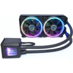Alphacool Aurora 240 Digital RGB Υδρόψυξη Επεξεργαστή Διπλού Ανεμιστήρα 120mm για Socket AM4/1200/115x - Image 1