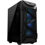 Asus TUF Gaming GT301 Midi Tower Κουτί Υπολογιστή με Πλαϊνό Παράθυρο και RGB Φωτισμό Μαύρο - Image 1