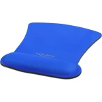 DeLock 12699 Mouse Pad 255mm με Στήριγμα καρπού Μπλε - Image 1