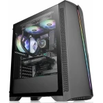 Thermaltake H350 TG RGB Gaming Midi Tower Κουτί Υπολογιστή με Πλαϊνό Παράθυρο Μαύρο - Image 1