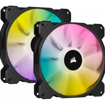 Corsair iCUE SP140 RGB Elite Performance Case Fan με Σύνδεση 4-Pin PWM 2τμχ