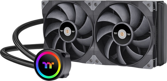 Thermaltake Toughliquid 280 ARGB Υδρόψυξη Επεξεργαστή Διπλού Ανεμιστήρα 120mm για Socket AM4/1200/115x