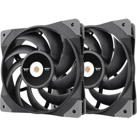 Thermaltake TOUGHFAN 12 Radi.Fan 2P bk 120x120x25 | CL-F082-PL12BL-A