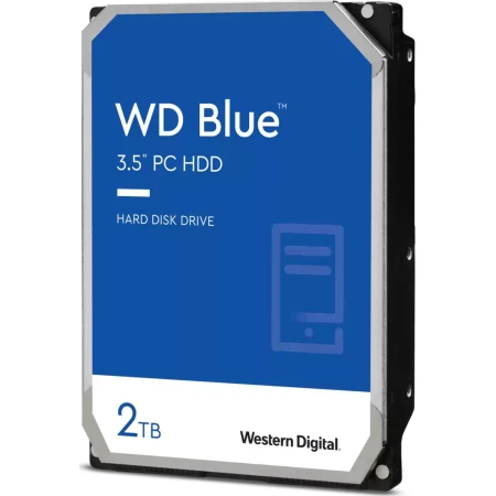 Western Digital Blue 2TB HDD Σκληρός Δίσκος 3.5" SATA III 7200rpm με 256MB Cache για Desktop