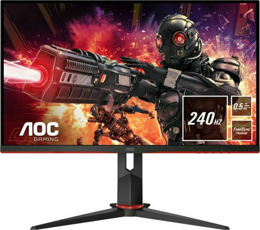 AOC 24G2ZE/BK Gaming Monitor 23.8" FHD 1920x1080 240Hz