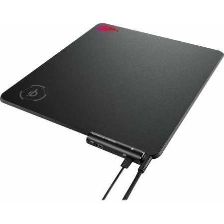 Asus Rog Balteus Qi Gaming Mouse Pad Medium 370mm με RGB Φωτισμό Μαύρο