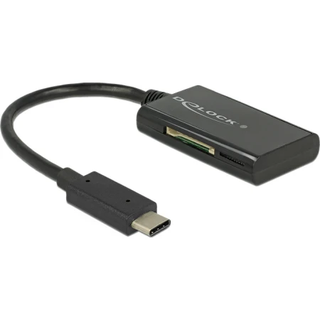 DeLock Card Reader USB 3.1 Type-C για SD/MemoryStick