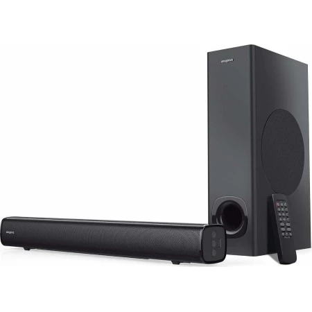 Creative Speaker Stage Soundbar 80W 2.1 με Τηλεχειριστήριο Μαύρο