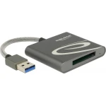 DeLock Card Reader USB 3.0 για XQD Γκρι - Image 1