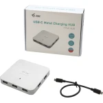 i-tec USB-C Metal Charging HUB 7x USB 3.0 + Power Delivery 60W - Image 1