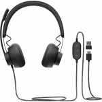 Logitech Zone Wired UC On Ear Multimedia Ακουστικά με μικροφωνο και σύνδεση USB - Image 1