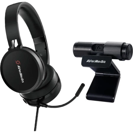 AVerMedia Video Conference Kit 317 (BO317) + Headset Web Camera Full HD