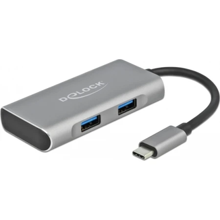 DeLock External USB 3.2 Gen 2 USB Type-C Hub