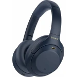 Sony WH-1000XM4 Ασύρματα/Ενσύρματα Over Ear Ακουστικά Μπλε - Image 1