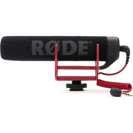 Rode Shotgun / Πυκνωτικό Μικρόφωνο με Βύσμα 3.5mm VideoMic GO Τοποθέτηση Shock Mounted/Clip On για Κάμερα