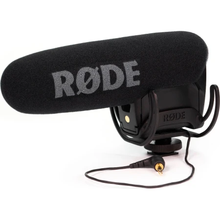 Rode Shotgun / Πυκνωτικό Μικρόφωνο με Βύσμα 3.5mm VideoMic Pro Rycote Τοποθέτηση Shock Mounted/Clip On για Κάμερα