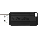 Verbatim PinStripe 64GB USB 2.0 Black - Image 1