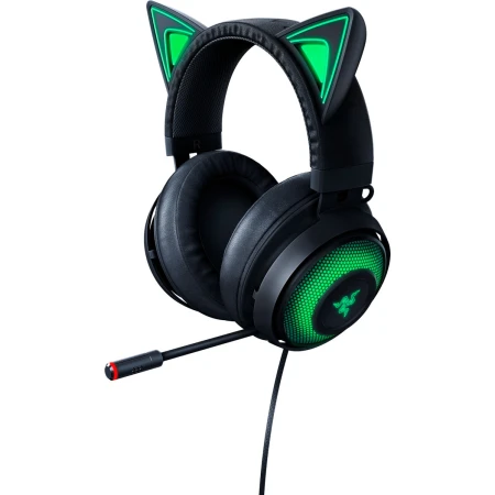 Razer Kraken Kitty Edition Over Ear Gaming Headset (USB) Black