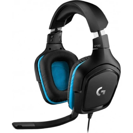 Logitech G432 7.1 Over Ear Gaming Headset (3.5mm / USB)