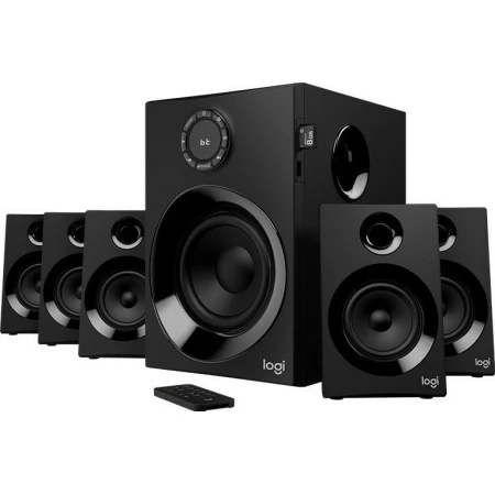Logitech Z607 Ασύρματα Ηχεία Υπολογιστή 5.1 με Bluetooth και Ισχύ 80W σε Μαύρο Χρώμα