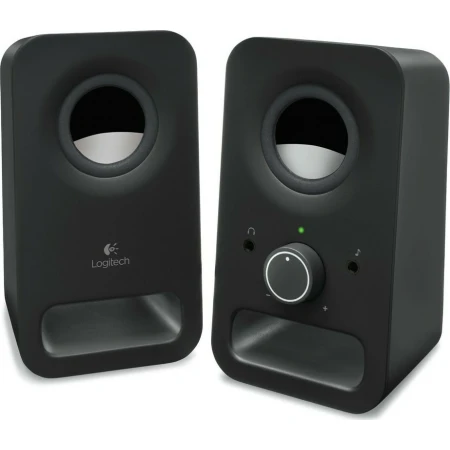 Logitech Z150 Ηχεία Υπολογιστή 2.0 με Ισχύ 3W σε Μαύρο Χρώμα