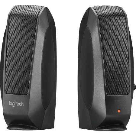 Logitech S120 Ηχεία Υπολογιστή 2.0 με Ισχύ 2.3W σε Μαύρο Χρώμα