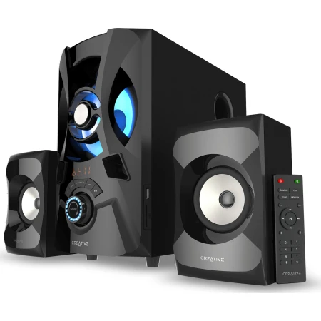 Creative SBS E2900 Ασύρματα Ηχεία Υπολογιστή 2.1 με Bluetooth και Ισχύ 60W σε Μαύρο Χρώμα