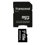 Transcend 2 GB microSD Flash Memory Card TS2GUSD - Image 1