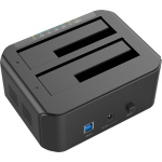 Unitek Y-3032 Docking Station για 2 Σκληρούς Δίσκους SATA 2.5" / 3.5" με σύνδεση USB 3.0 (Y-3032) - Image 2