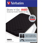 Verbatim Store 'n' Go SSD USB 3.2 256GB 2.5" Μαύρο - Image 4