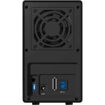 RaidSonic Icy Box IB-RD3620SU3 Θήκη για 2 Σκληρούς Δίσκους 3.5" SATA III με σύνδεση eSATA/USB3.0 - Image 5