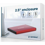 Gembird Θήκη για Σκληρό Δίσκο 2.5" SATA III με σύνδεση USB3.0 σε Κόκκινο χρώμα
Κωδικός: EE2-U3S-3-R - Image 5