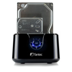 Fantec DS-X2U3-Glanz Docking Station για 2 Σκληρούς Δίσκους SATA 2.5" / 3.5" με σύνδεση USB 3.0 (2494) - Image 2