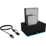 RaidSonic IB-127CL-U3 Docking Station για 2 Σκληρούς Δίσκους SATA 2.5" / 3.5" με σύνδεση USB 3.1 / USB-C (60820) - Image 1