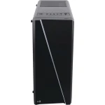 Aerocool Cylon Gaming Midi Tower Κουτί Υπολογιστή με Πλαϊνό Παράθυρο και RGB Φωτισμό Μαύρο - Image 1