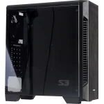 Zalman S3 Gaming Midi Tower Κουτί Υπολογιστή με Πλαϊνό Παράθυρο Μαύρο - Image 1