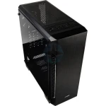 Zalman S3 Gaming Midi Tower Κουτί Υπολογιστή με Πλαϊνό Παράθυρο Μαύρο - Image 2
