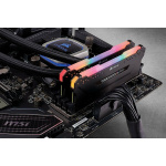 Corsair Vengeance RGB Pro 16GB DDR4 RAM με 2 Modules (2x8GB) και Συχνότητα 3200MHz για Desktop - Image 4