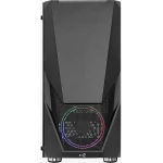 Aerocool Zauron v1 Gaming Midi Tower Κουτί Υπολογιστή με Πλαϊνό Παράθυρο και RGB Φωτισμό Μαύρο - Image 1