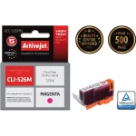 Active Jet Συμβατό Μελάνι Εκτυπωτή InkJet Canon CLI-526M 10ml Ματζέντα - Image 1