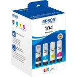 Epson 104 Πακέτο 4 Μελανιών Εκτυπωτή InkJet Κίτρινο / Κυανό / Ματζέντα / Μαύρο (C13T00P640) - Image 1