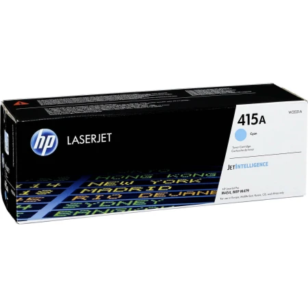 HP 415A Toner Laser Εκτυπωτή Κυανό 2100 Σελίδων (W2031A)