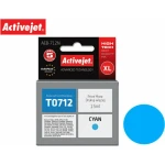 Active Jet Συμβατό Μελάνι Εκτυπωτή InkJet Epson T0712 15ml Κυανό - Image 1
