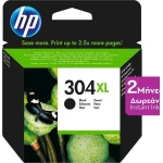 HP 304XL Μελάνι Εκτυπωτή InkJet Μαύρο (N9K08AE) - Image 1