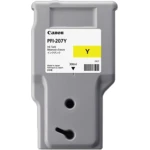 Canon PFI-207 Μελάνι Εκτυπωτή InkJet Κίτρινο (8792B001) - Image 1