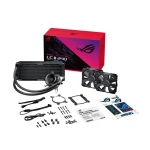 Asus ROG STRIX LC II 240 Υδρόψυξη Επεξεργαστή Διπλού Ανεμιστήρα 120mm για Socket 1200 - Image 1