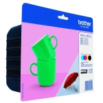 Brother LC227XL Πακέτο 4 Μελανιών Εκτυπωτή InkJet Κίτρινο / Κυανό / Ματζέντα / Μαύρο (LC227XLVALBPDR) - Image 2