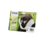 Epson T0895 Πακέτο 4 Μελανιών Εκτυπωτή InkJet Κίτρινο / Κυανό / Ματζέντα / Μαύρο (C13T08954010) - Image 2